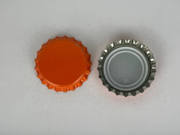 Pivné zátky Oranžové (26mm) - 100ks