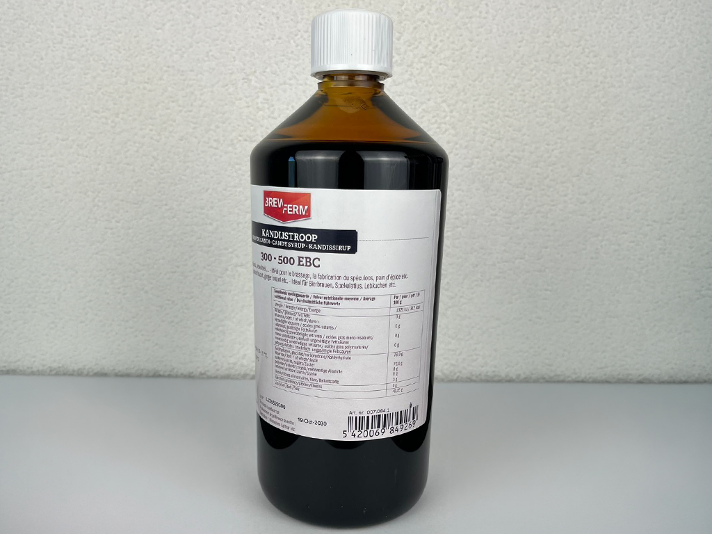 Tekutý cukrový sirup jemný 1 L (300 - 500 EBC) – Obrázok 3